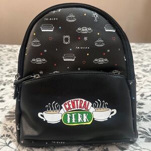 Central Perk Black Backpack
